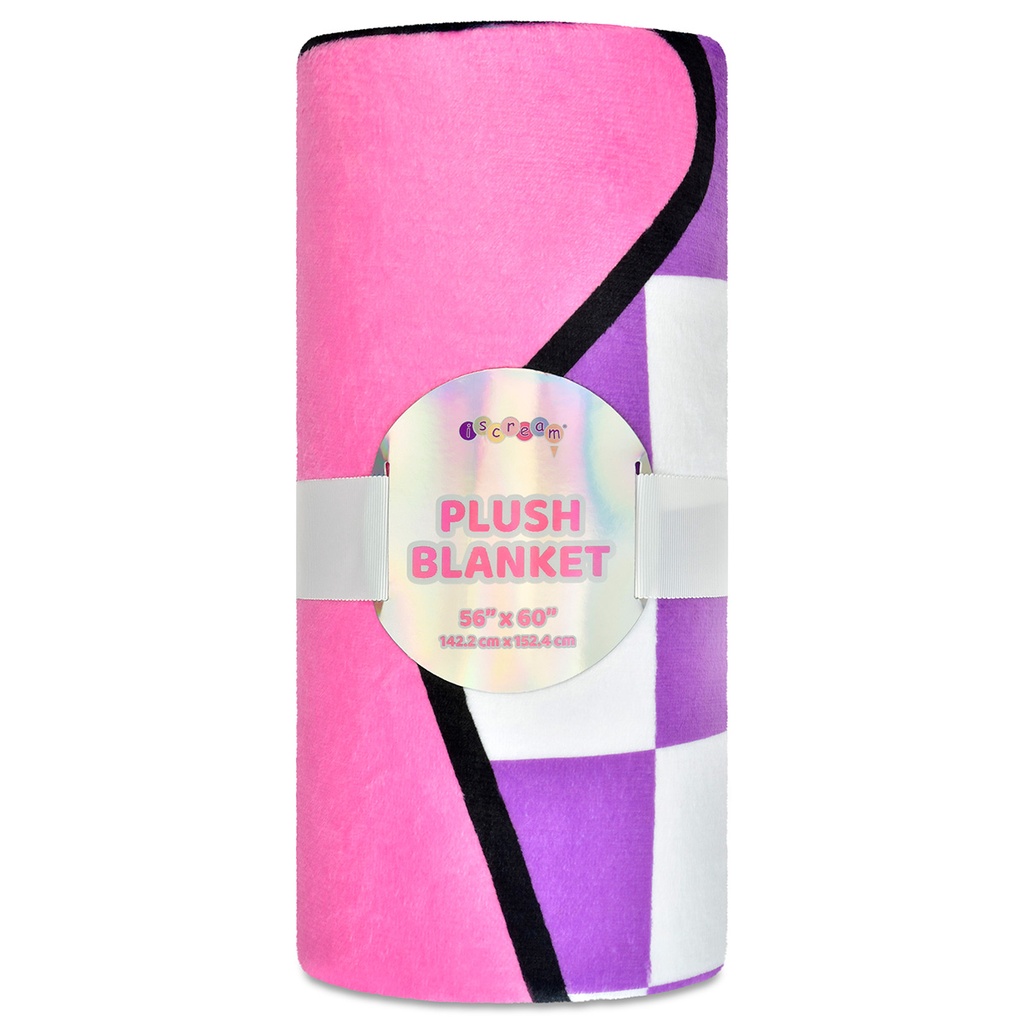 [780-4616] Check It Out Plush Blanket