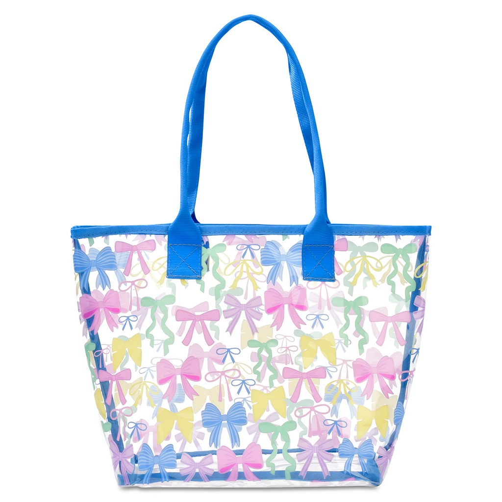 [810-2316] Pretty Bows Clear Tote Bag