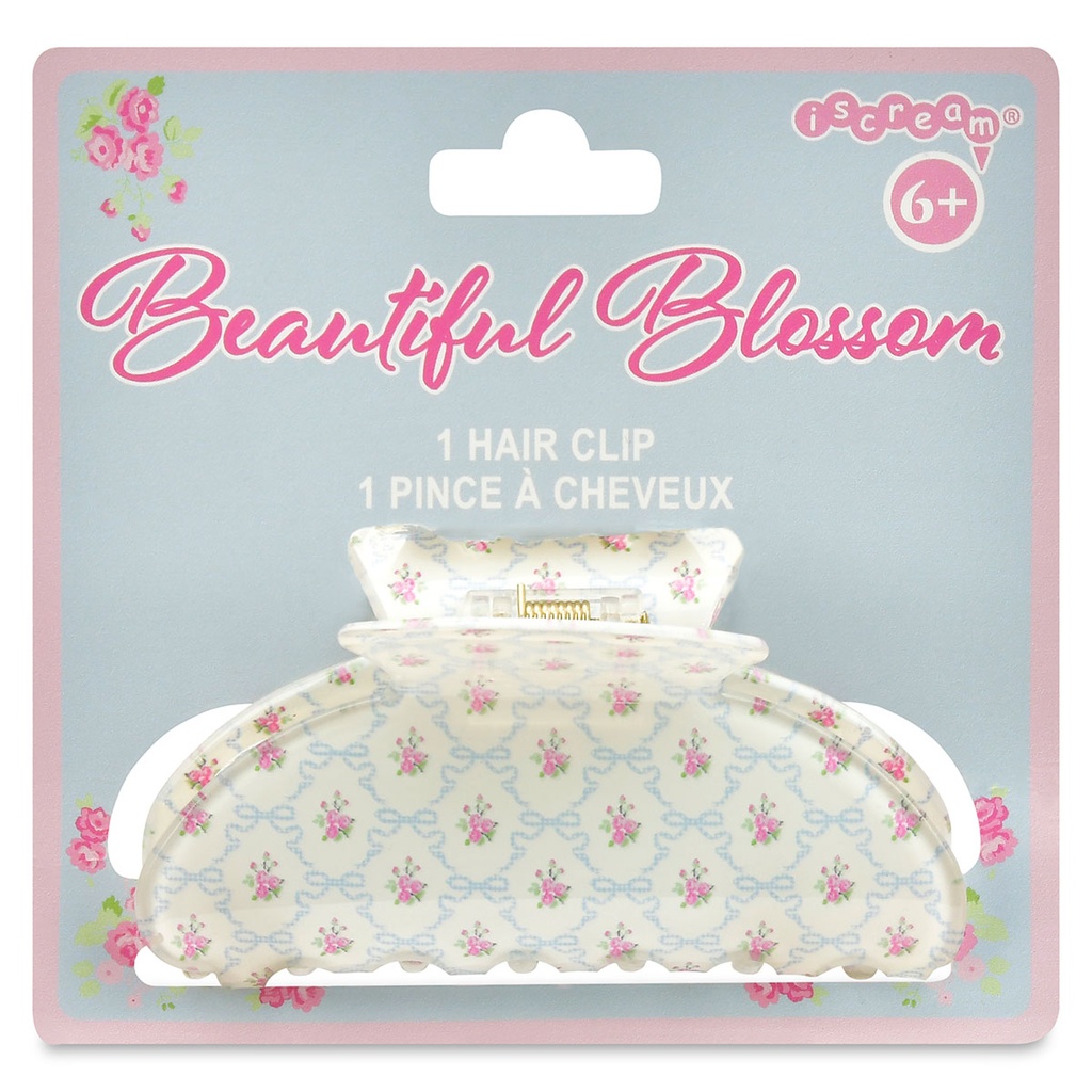 [880-552] Beautiful Blossom White Hair Clip