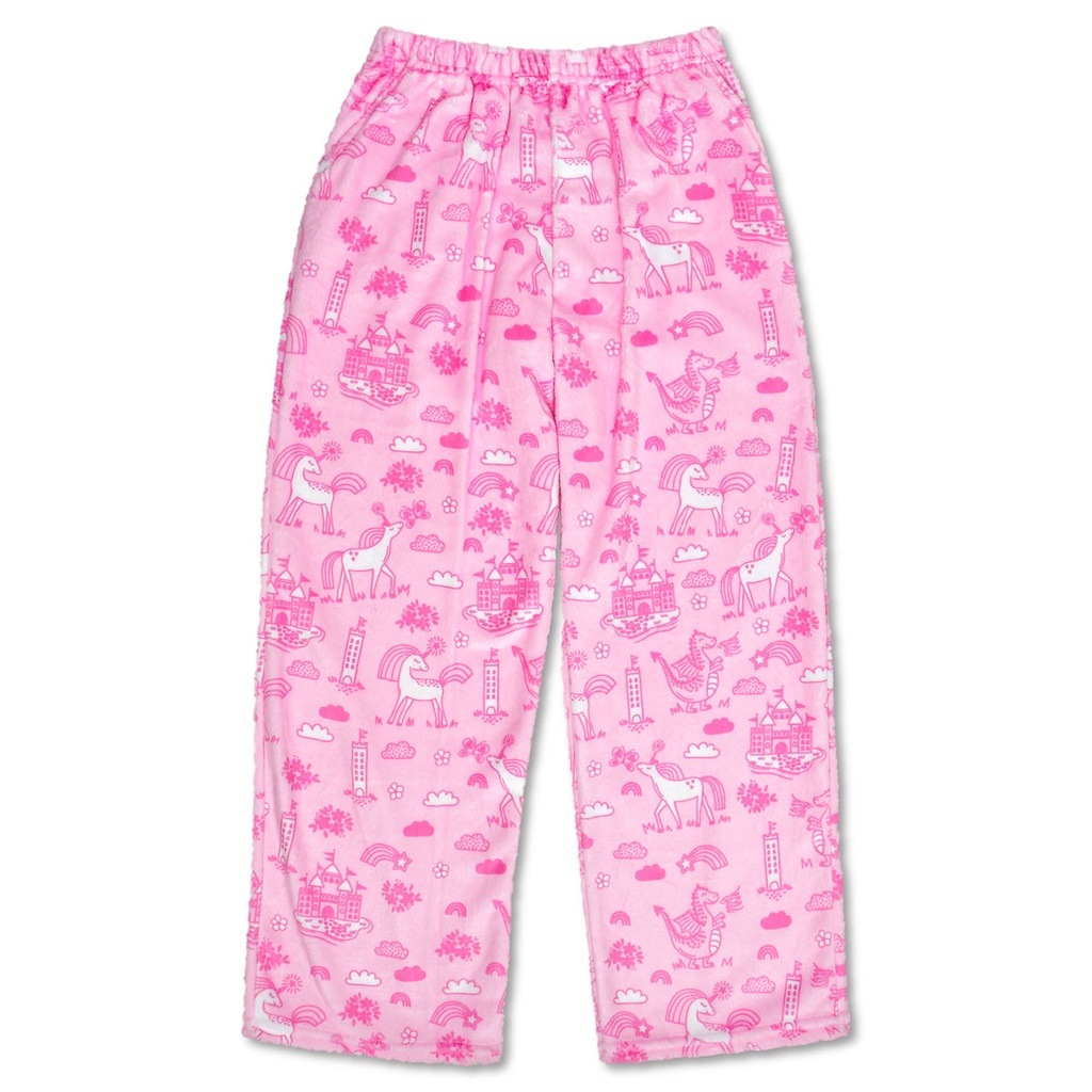 [820-3585L] Fairytale Plush Pants (Youth Large (14))
