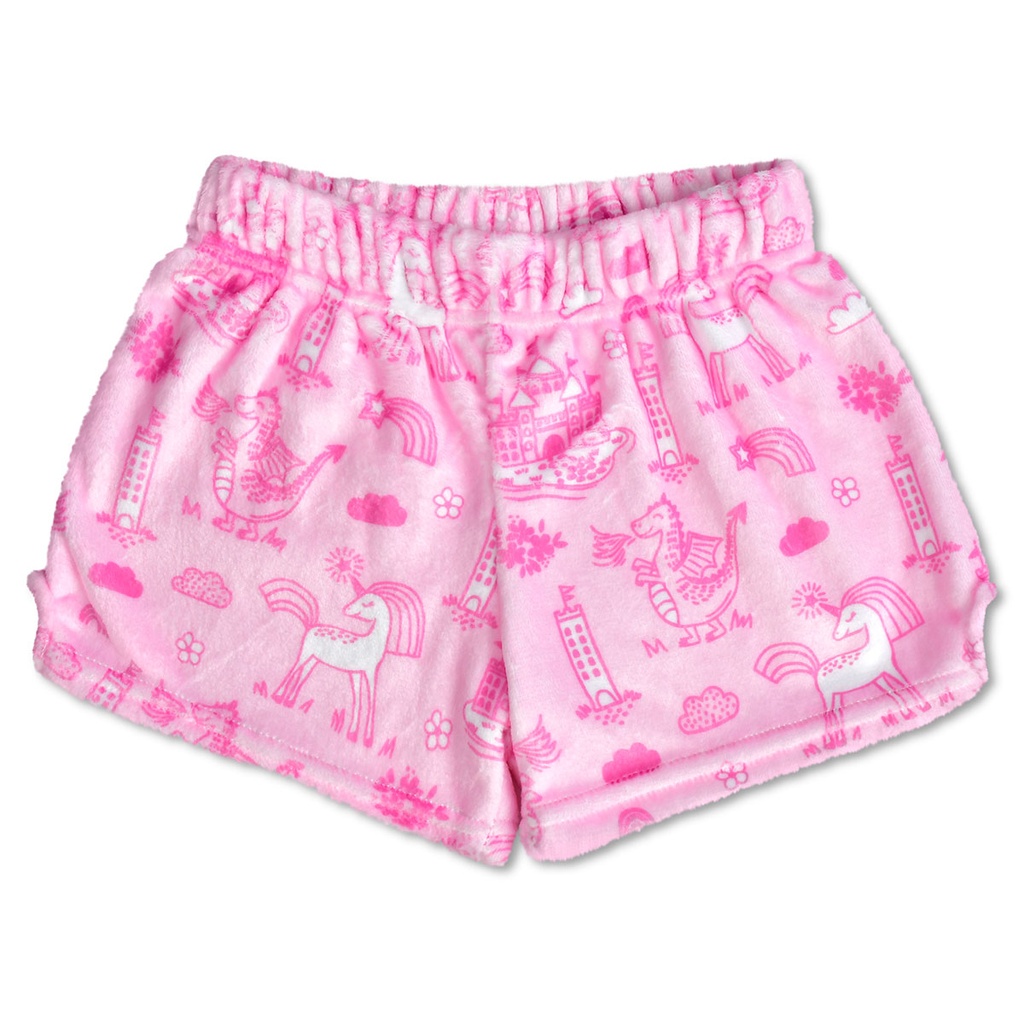 [820-3586XS] Fairytale Plush Shorts (Youth X-Small (4-6))