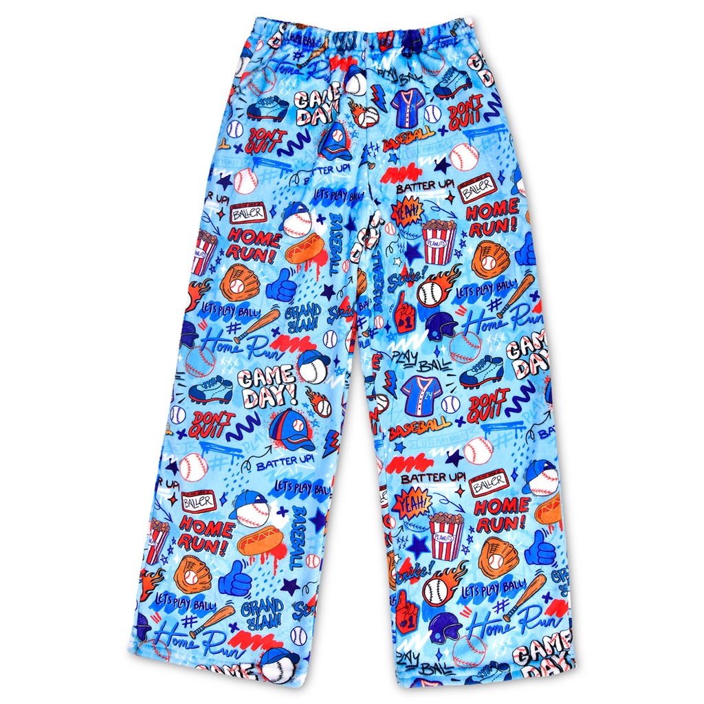 [820-3591XS] Corey Paige Ball Game Plush Pants (Youth X-Small (4-6))