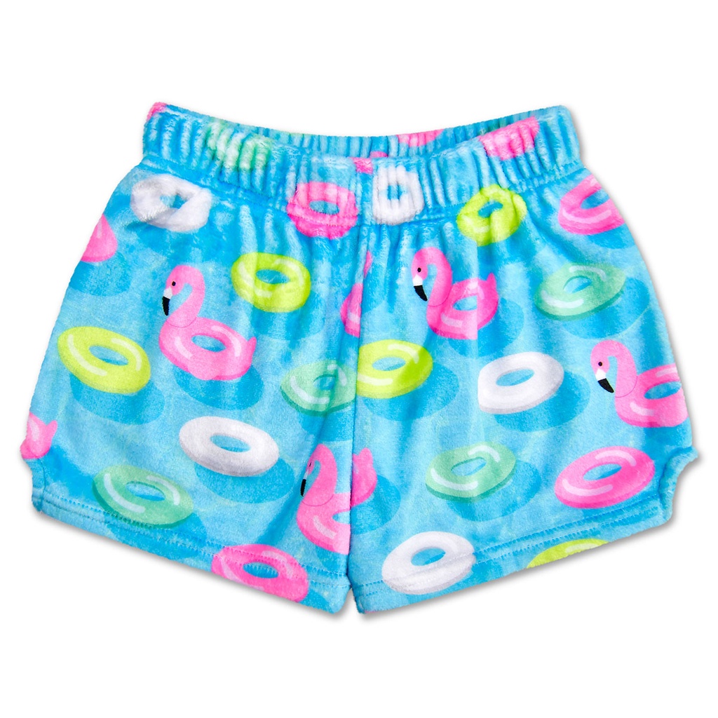 [820-3595XS] Pool Party Plush Shorts (Youth X-Small (4-6))