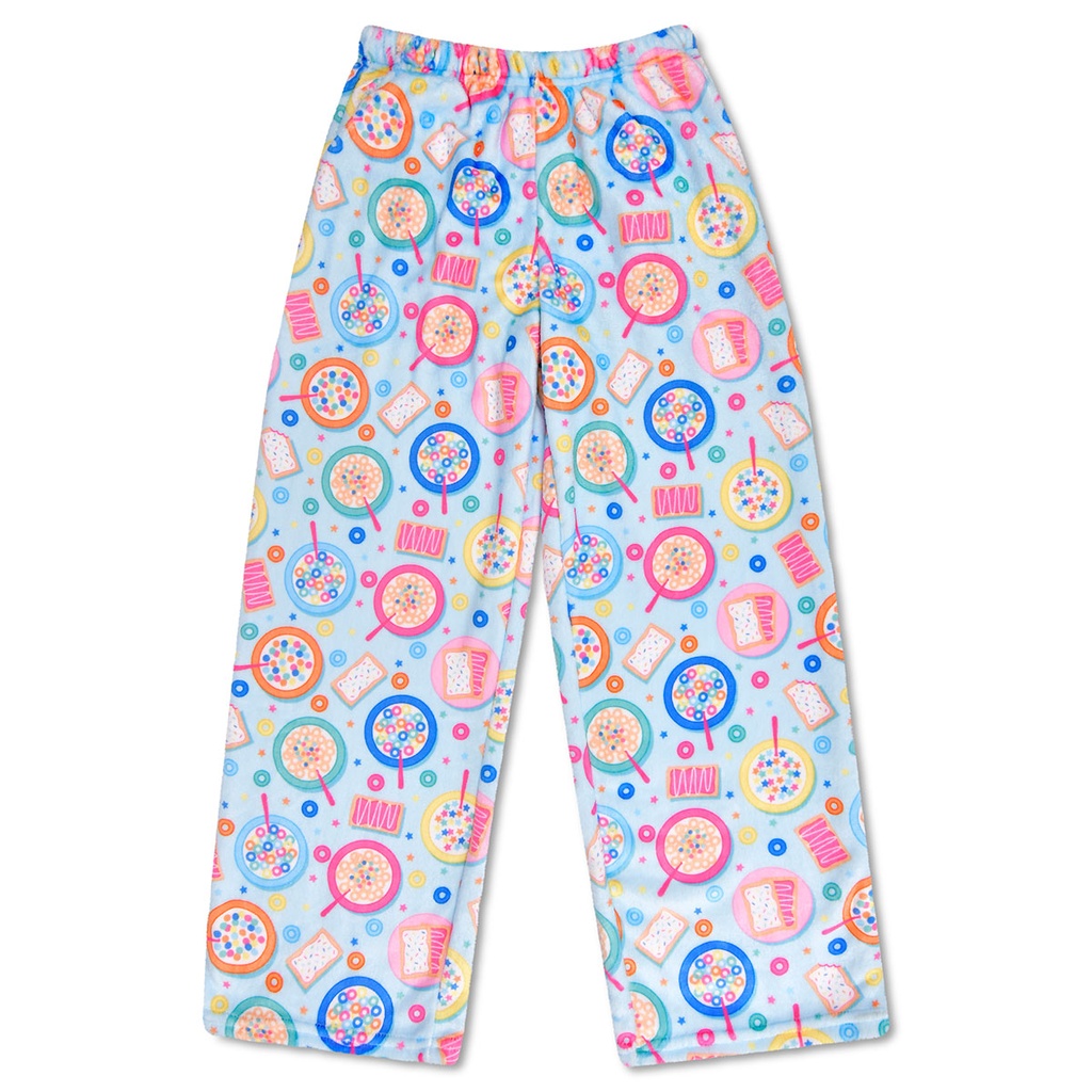 [820-3597XS] Sweet Cereal Plush Pants (Youth X-Small (4-6))