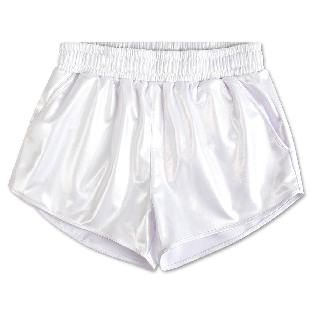 [820-3641S] Pearl Metallic Shorts (Youth Small (6-8))