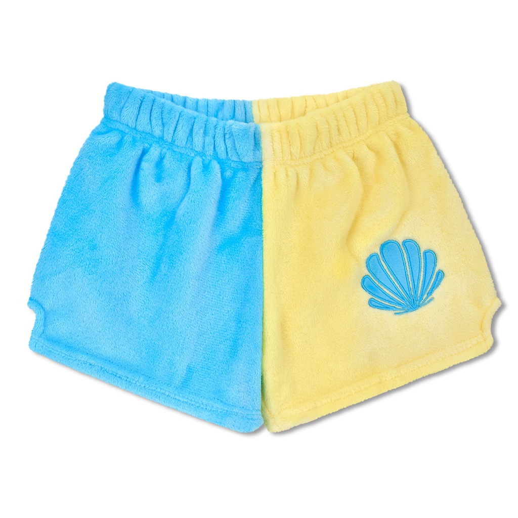 [820-3610XS] Seashell Color Block Shorts (X-Small (4-6))