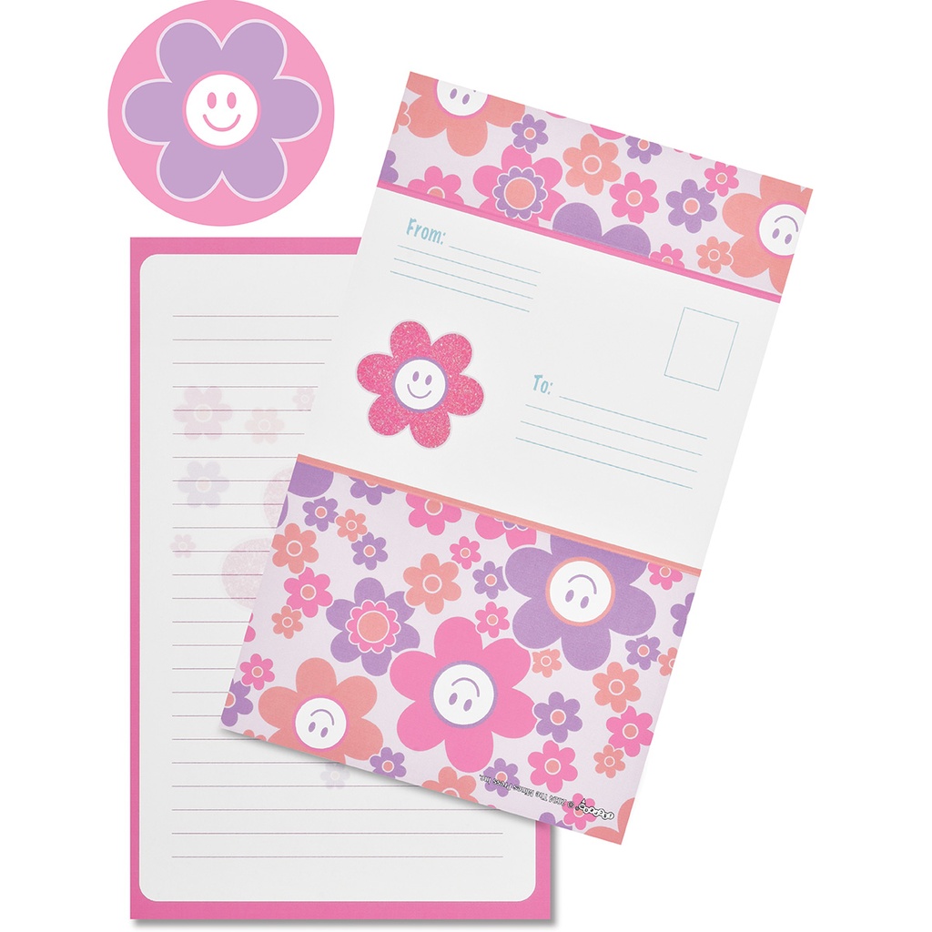[760-1346] Groovy Smiles Foldover Cards