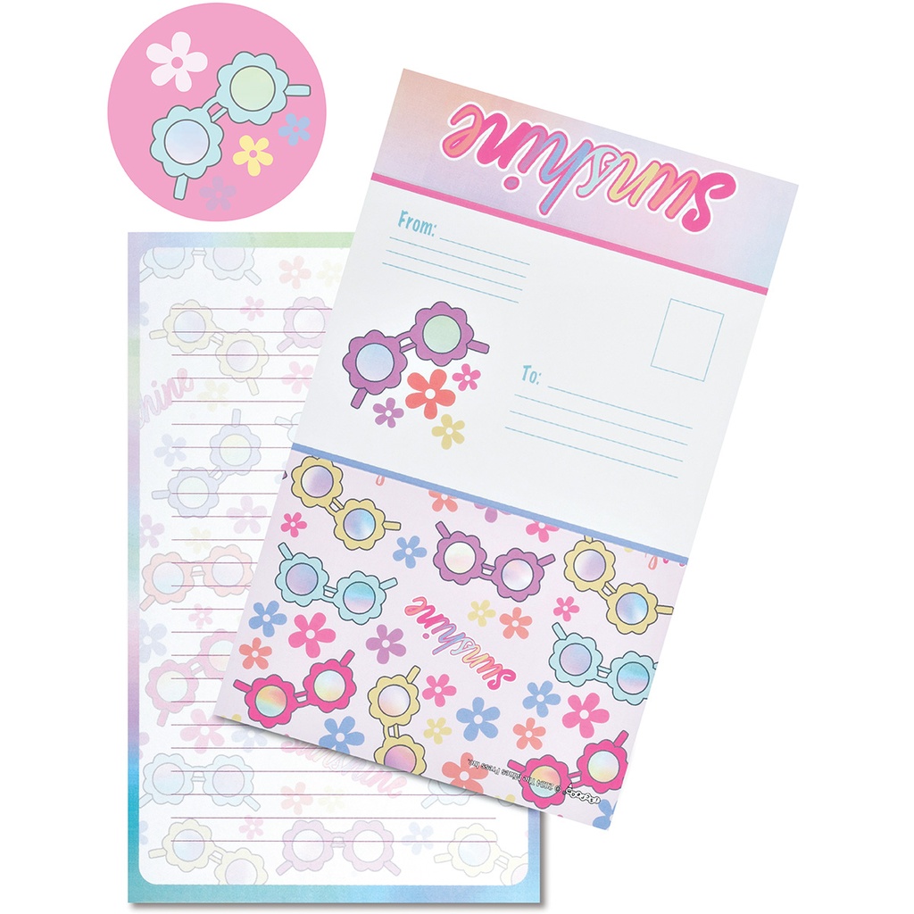 [760-1348] Spring Sunnies Foldover Cards