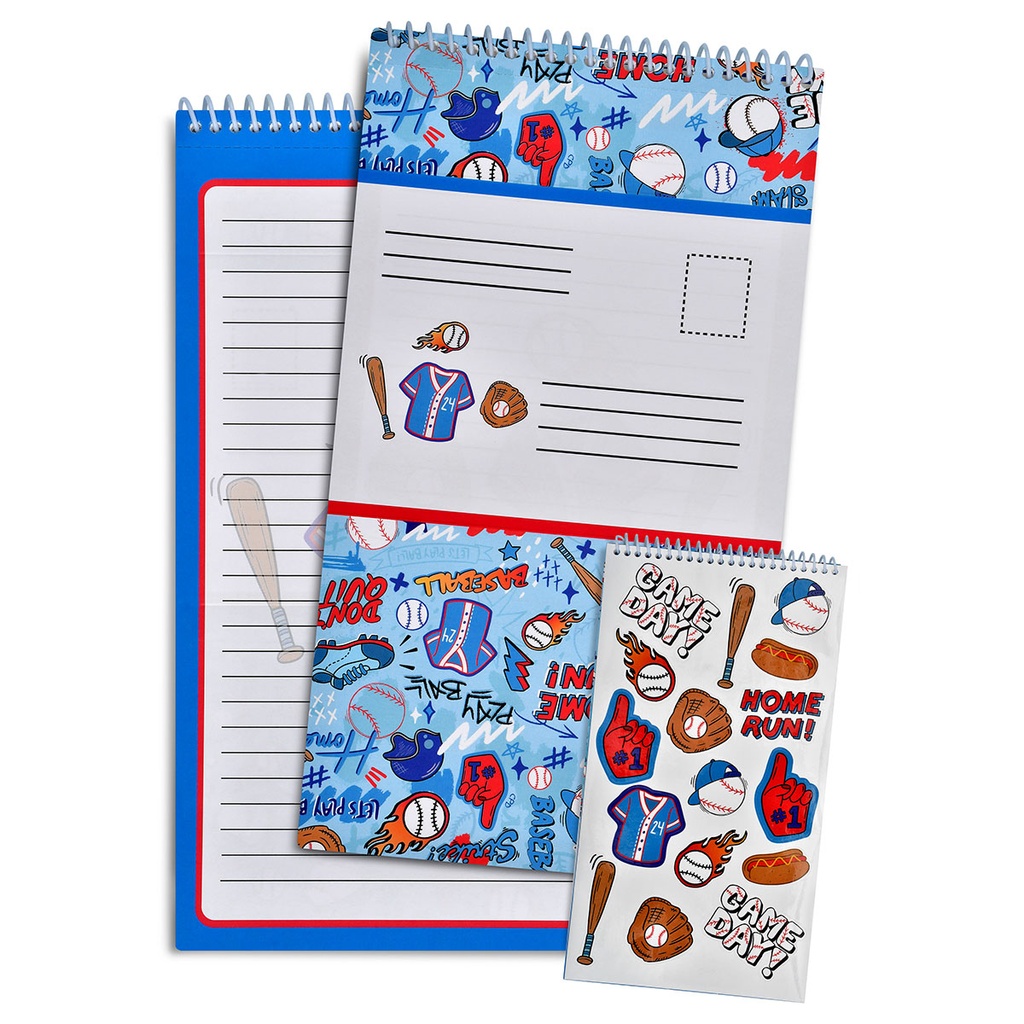 [760-1361] Corey Paige Ballgame Seal & Send Stationery  