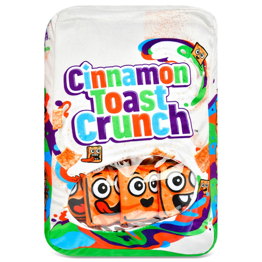 Cinnamon Toast Crunch Packaging Plush