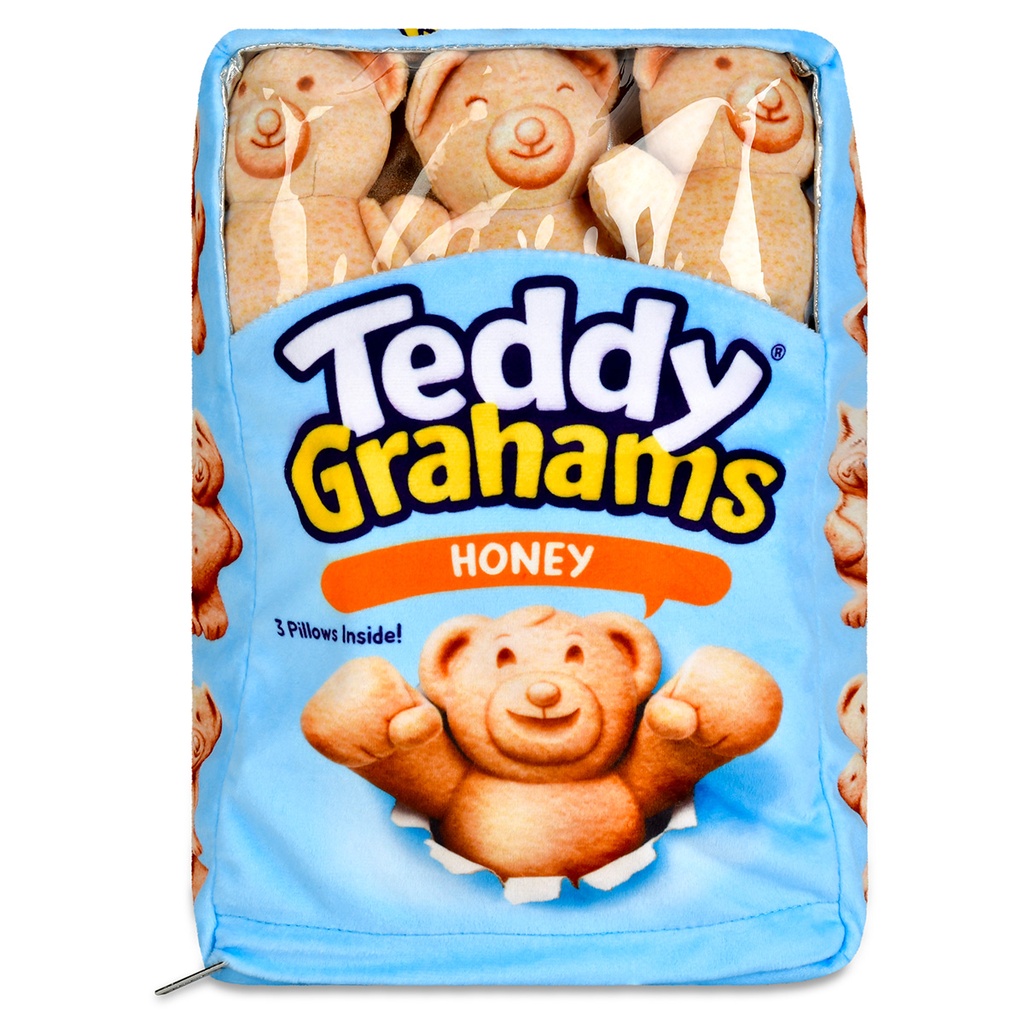 Teddy Grahams Honey Packaging Plush