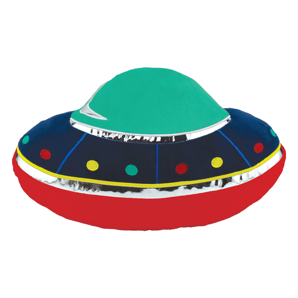 UFO Scented Embroidered Pillow