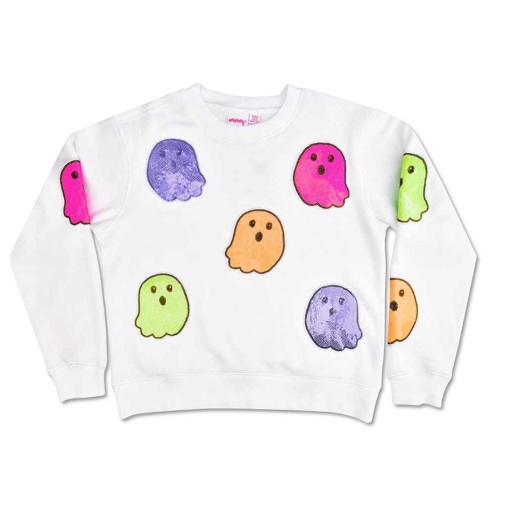 Boo Crew White Sweatshirt