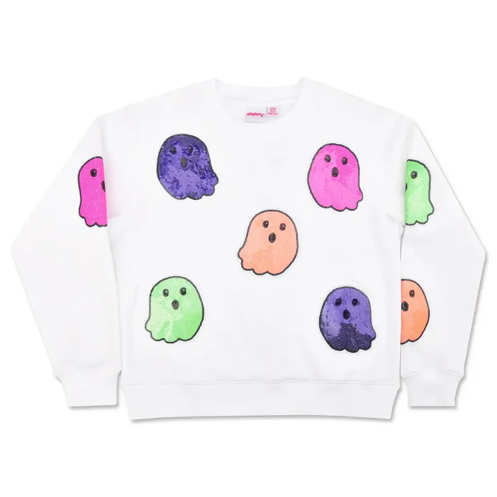 Boo Crew White Sweatshirt