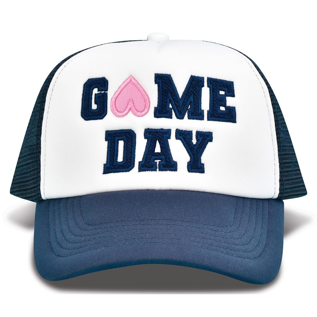 [820-3829] Theme Varsity Trucker Hat