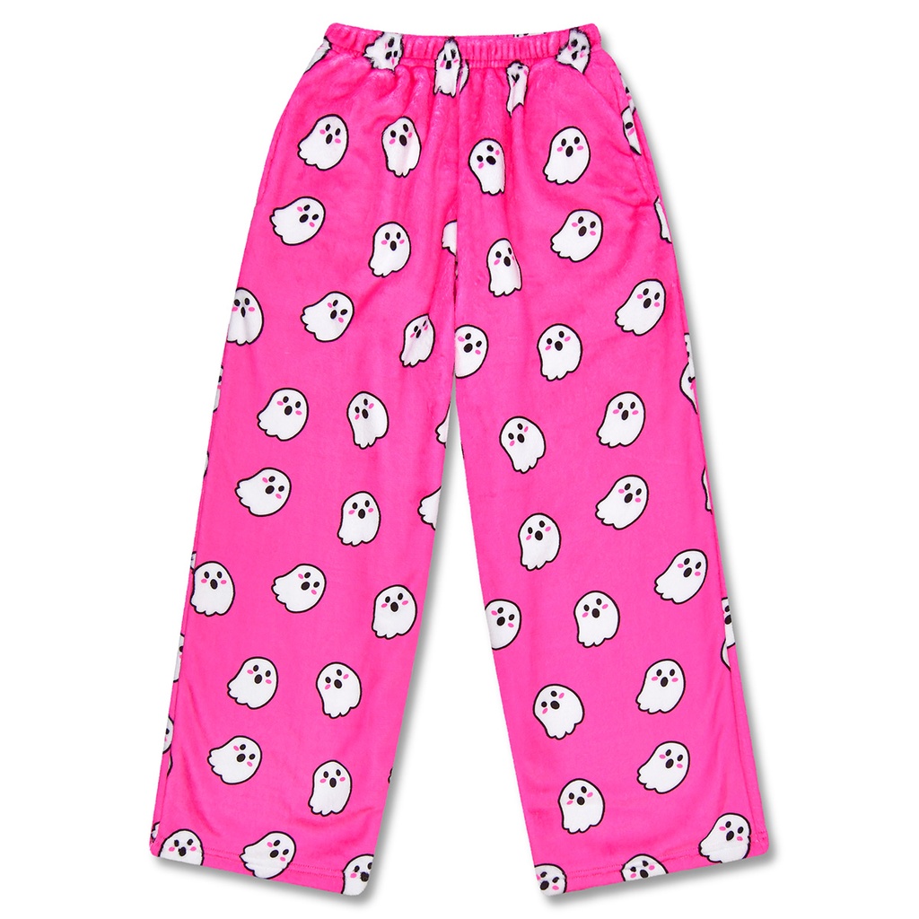 [820-3837L] Ghost Plush Pants (Youth Large (14))