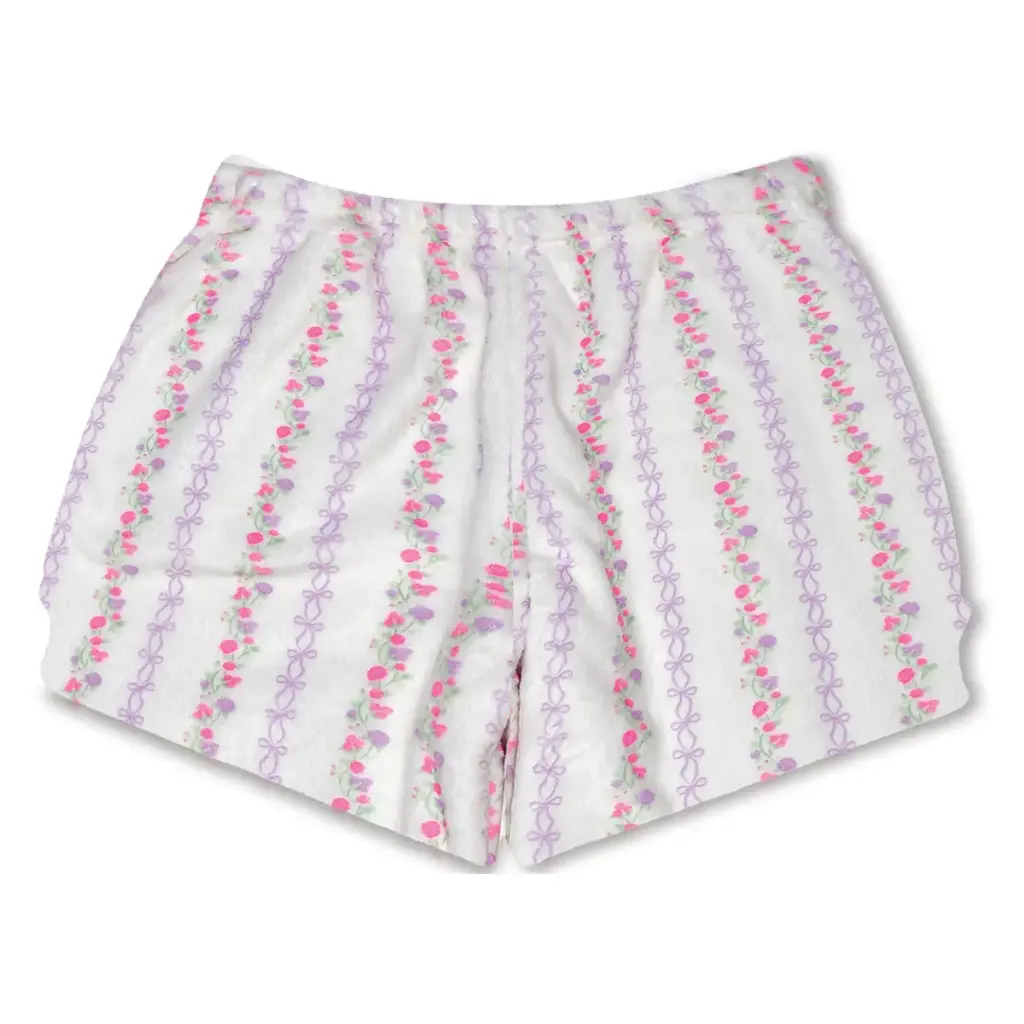 Sweet Heart Vine Plush Shorts
