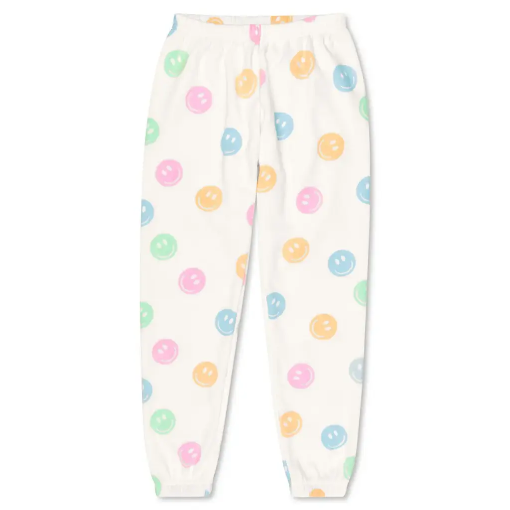 [820-3867S] Made You Smile Sweatpants (Youth Small (6-8))