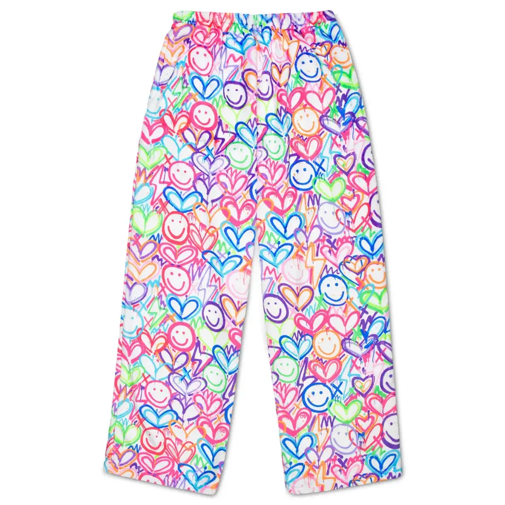 [820-3872XS] Corey Paige Lightning Love Plush Pants (Youth X-Small (4-6))