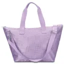 Lavender Rhinestone Overnight Bag