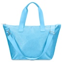 Blue Rhinestone Overnight Bag