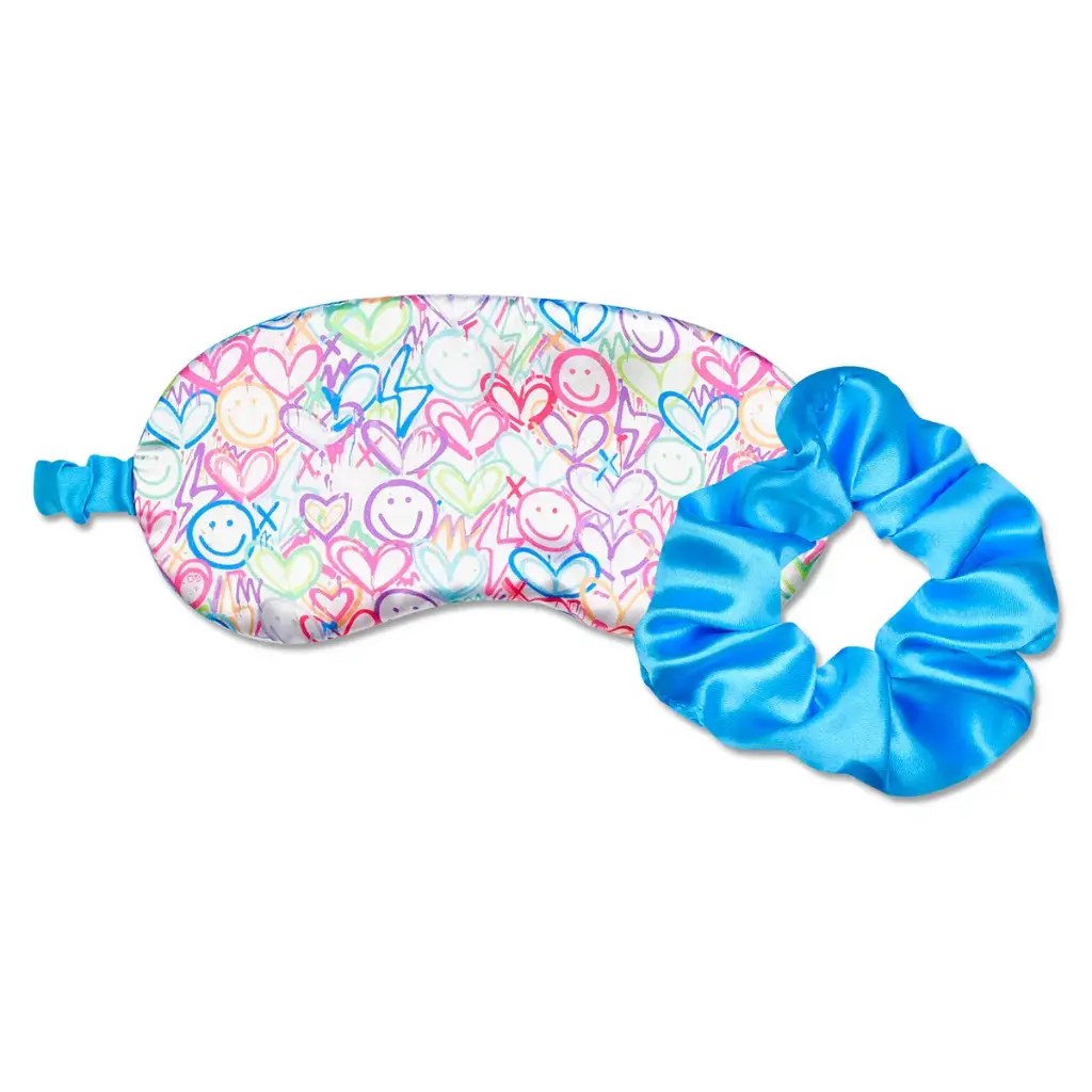 [880-557] Corey Paige Lightning Love Eye Mask & Scrunchie Set
