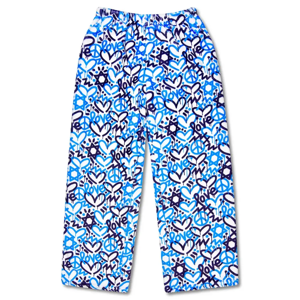 [820-3888XS] Corey Paige Bright Star Plush Pants (Youth X-Small (4-6))