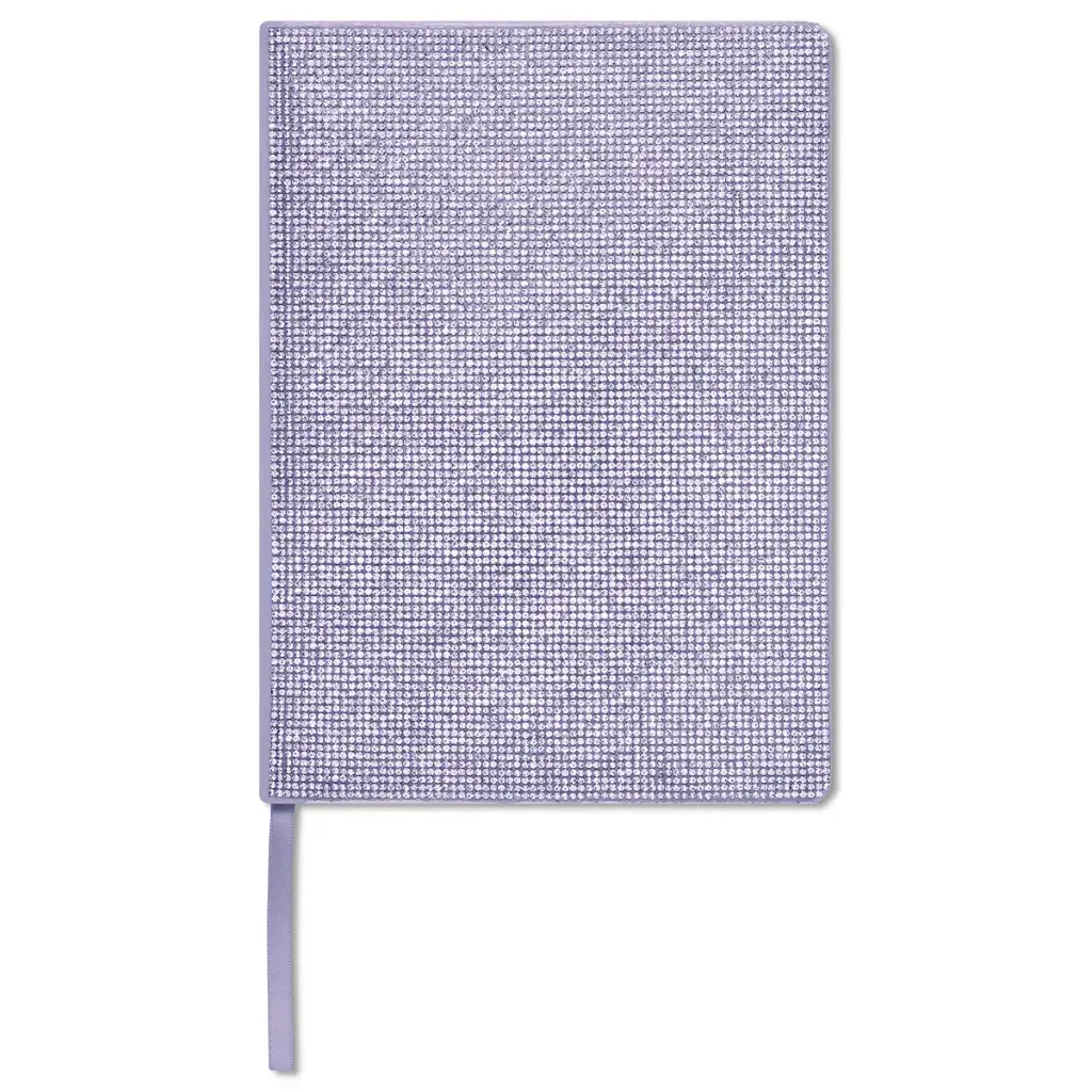 [724-1072] Lavender Rhinestone Journal