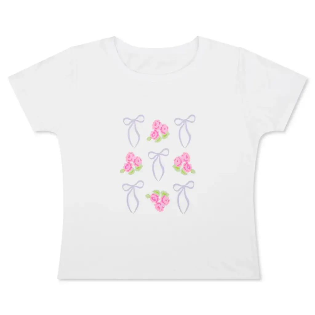 Forever Floral Boxy Tee Shirt