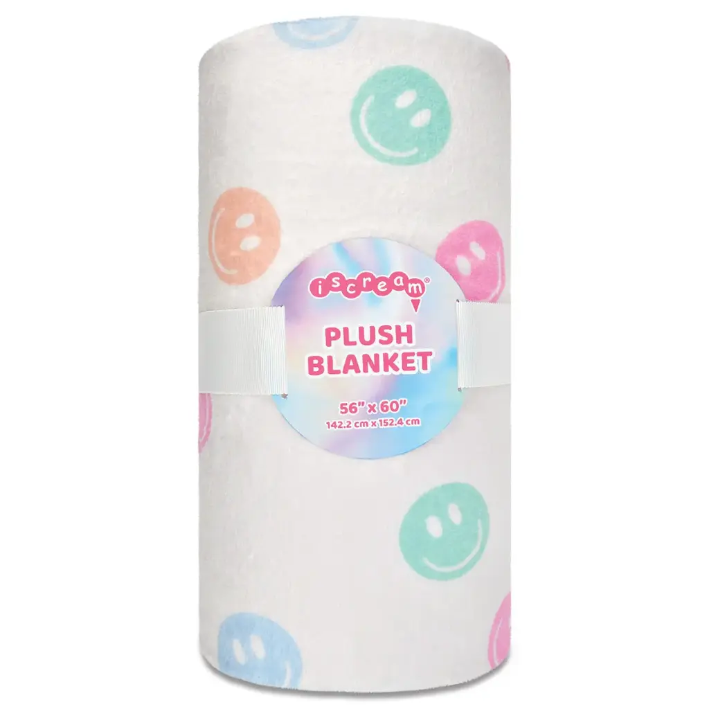 [780-4802] Made You Smile Plush Blanket