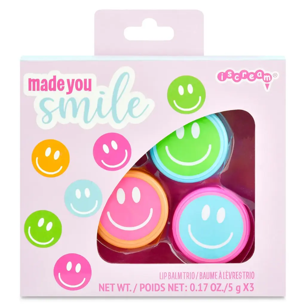 [815-383] Made You Smile Lip Balm Trio