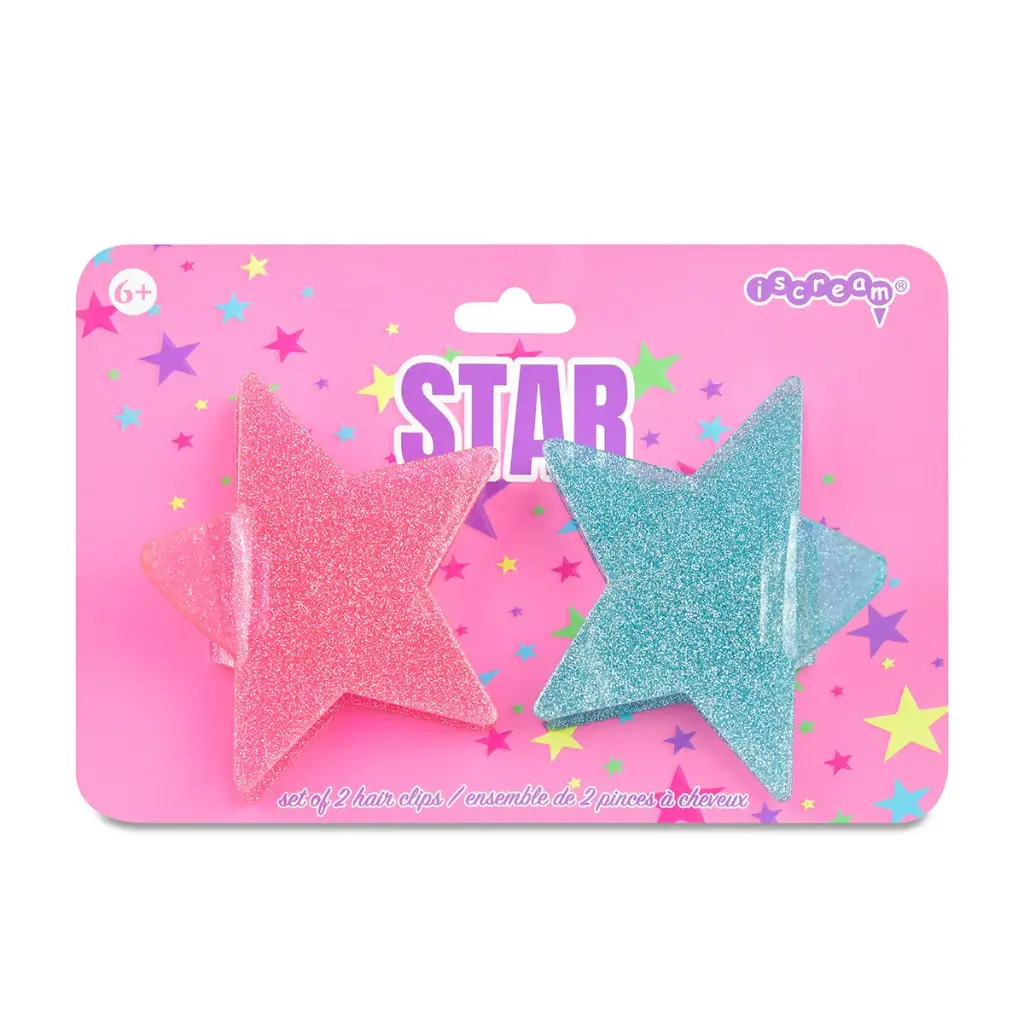 [880-563] Shining Star Hair Clips Set