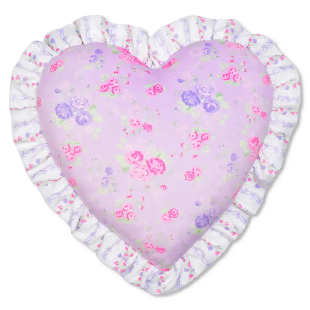Floral Heart Plush