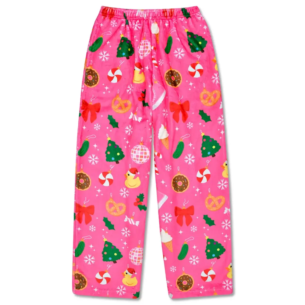 [820-3944XS] Ornament Plush Pants (Youth X-Small (4-6))