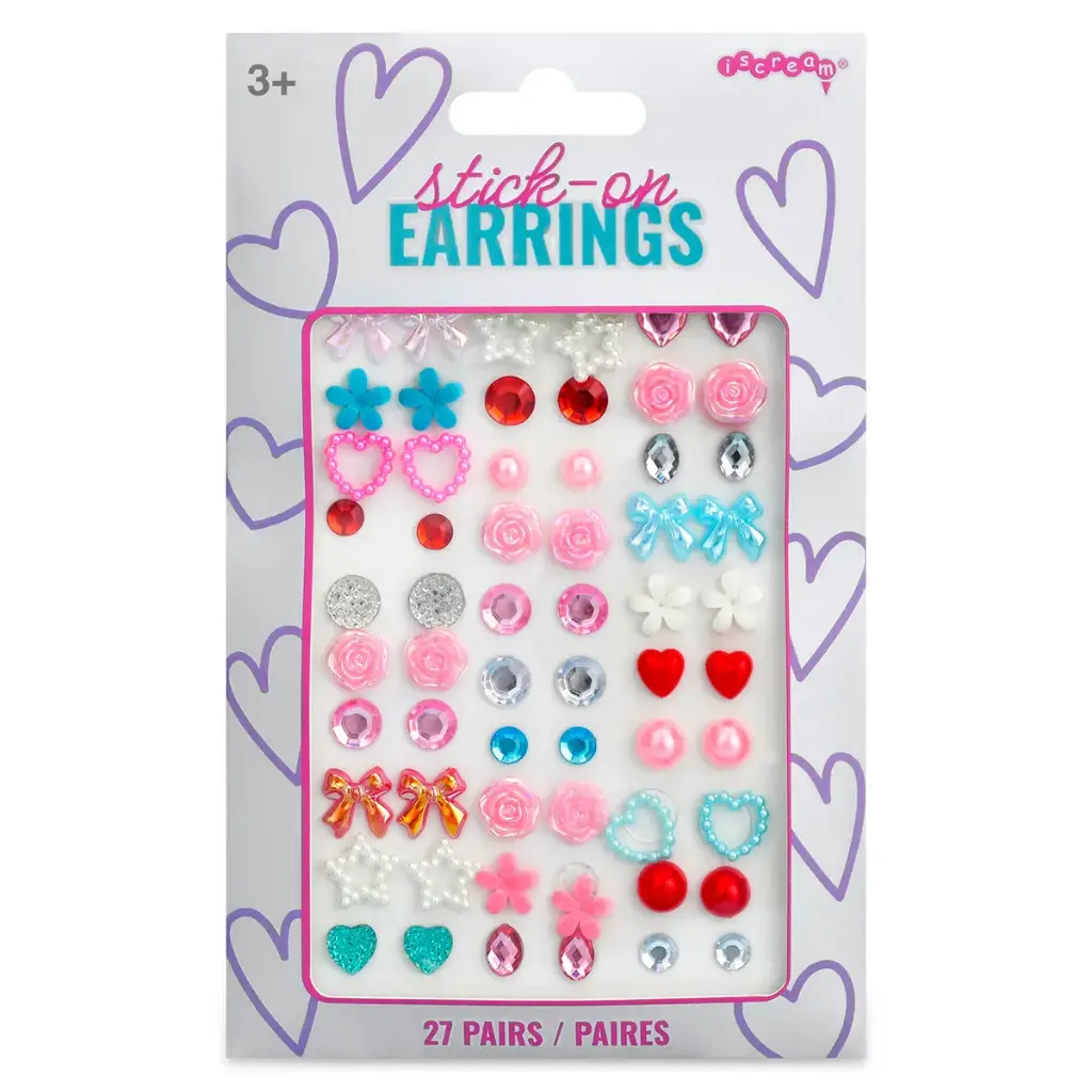 [815-397] Sparkly Stick On Earrings