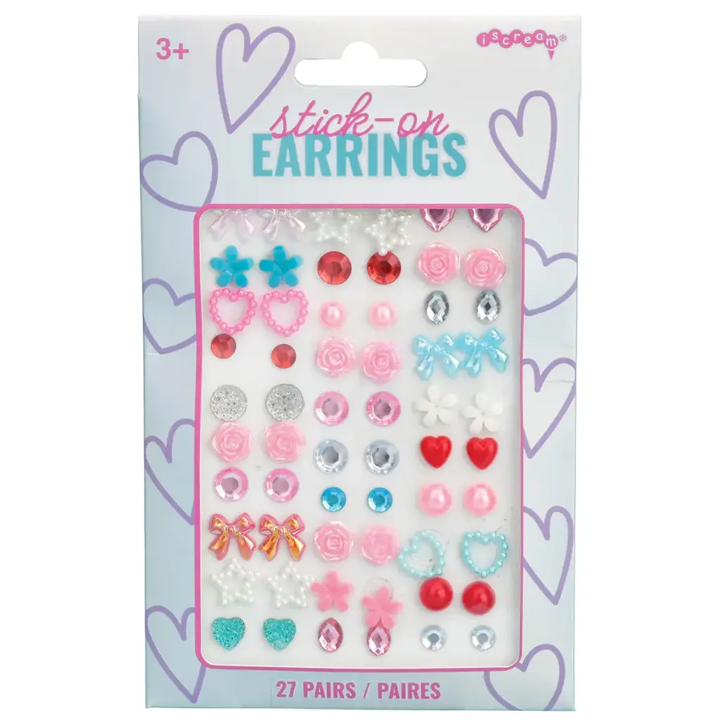Sparkly Stick-On Earrings