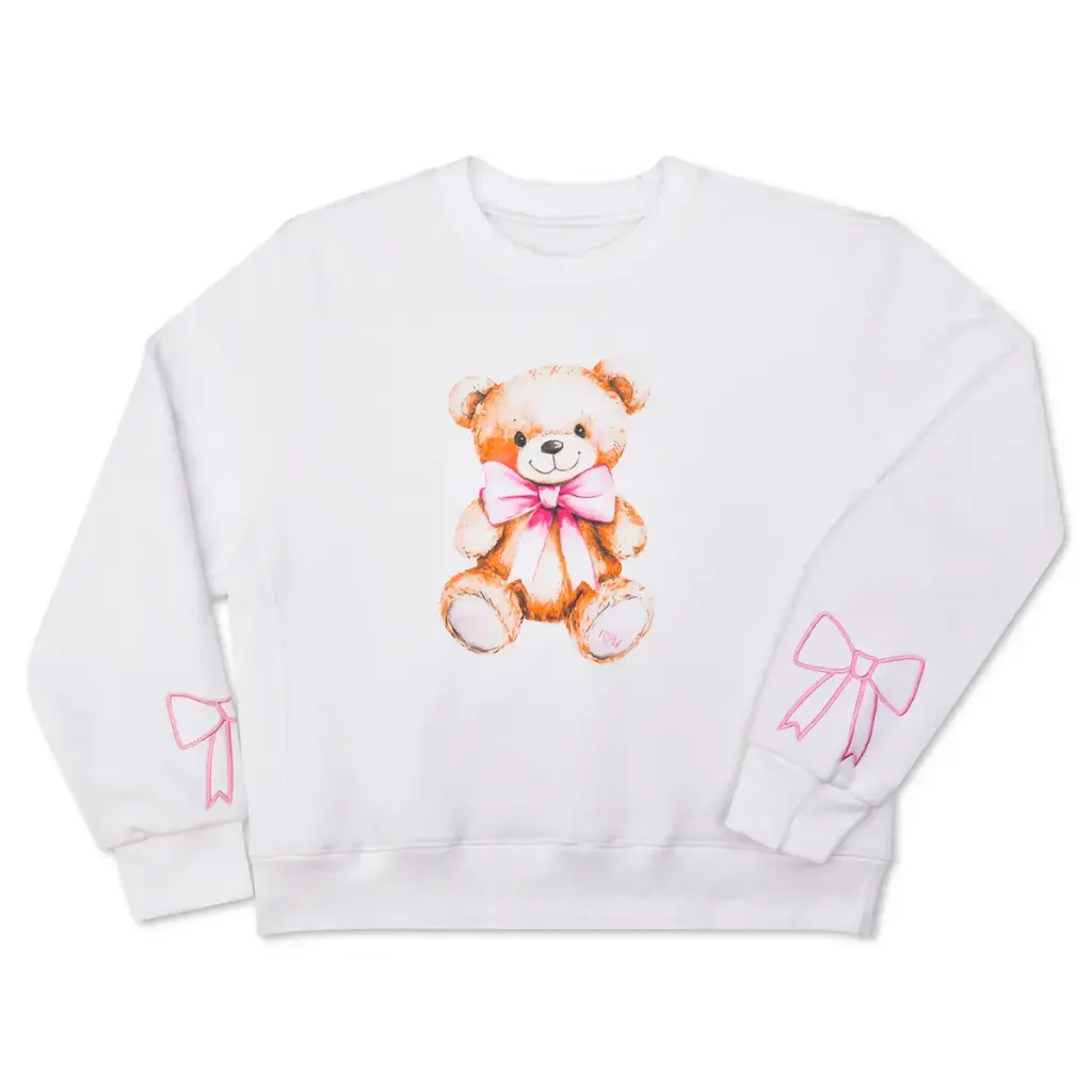 [820-3971S] Beary Cute Sweatshirt (Youth Small (6-8))