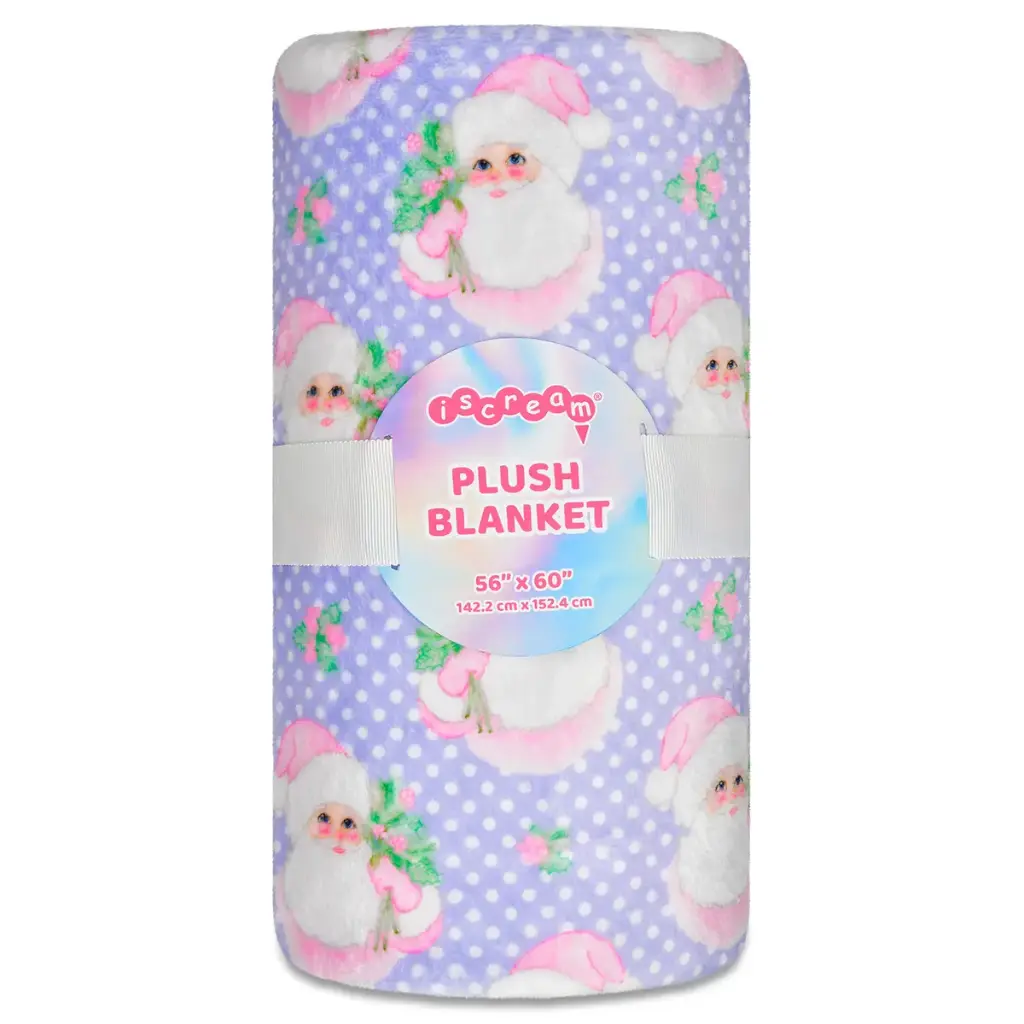 [780-4829] Sweet Santa Plush Blanket