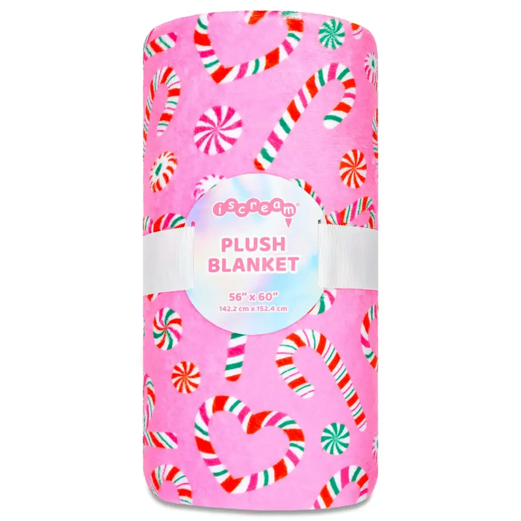 [780-4836] Merry Mints Plush Blanket