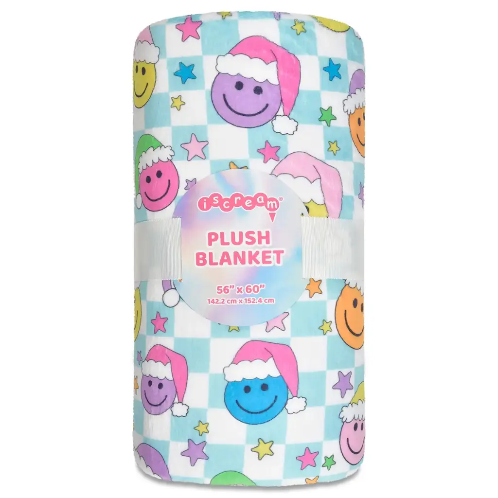 [780-4843] Happy Santa Blanket