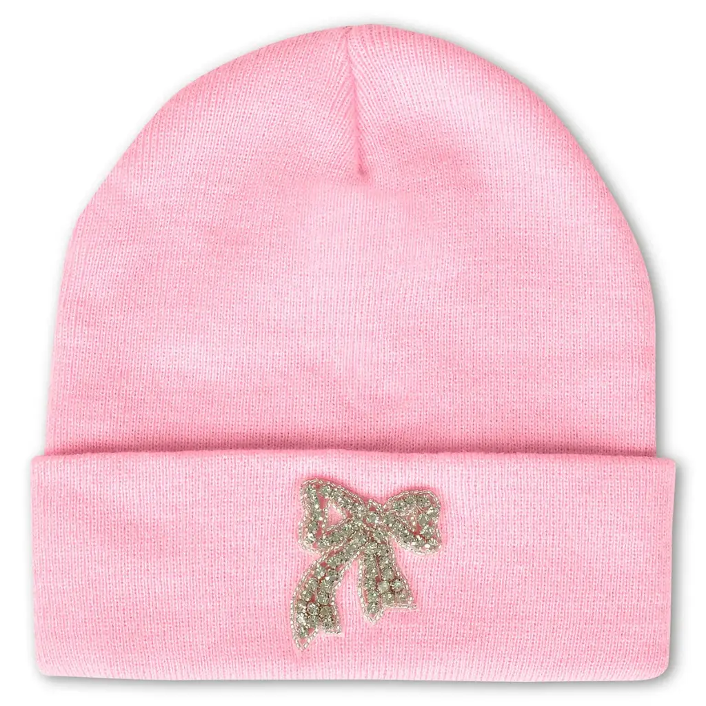 [820-3983] Bow Beanie Hat
