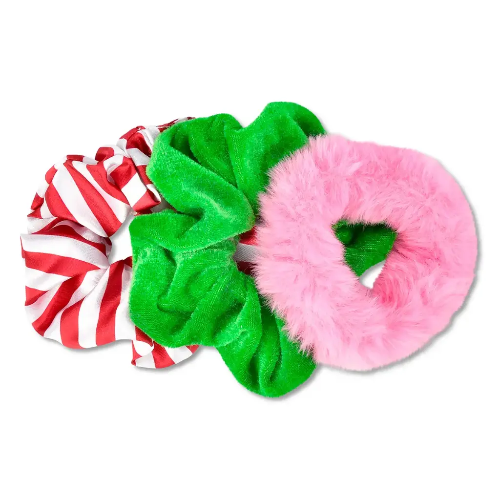 Merry Ornament Scrunchie Set