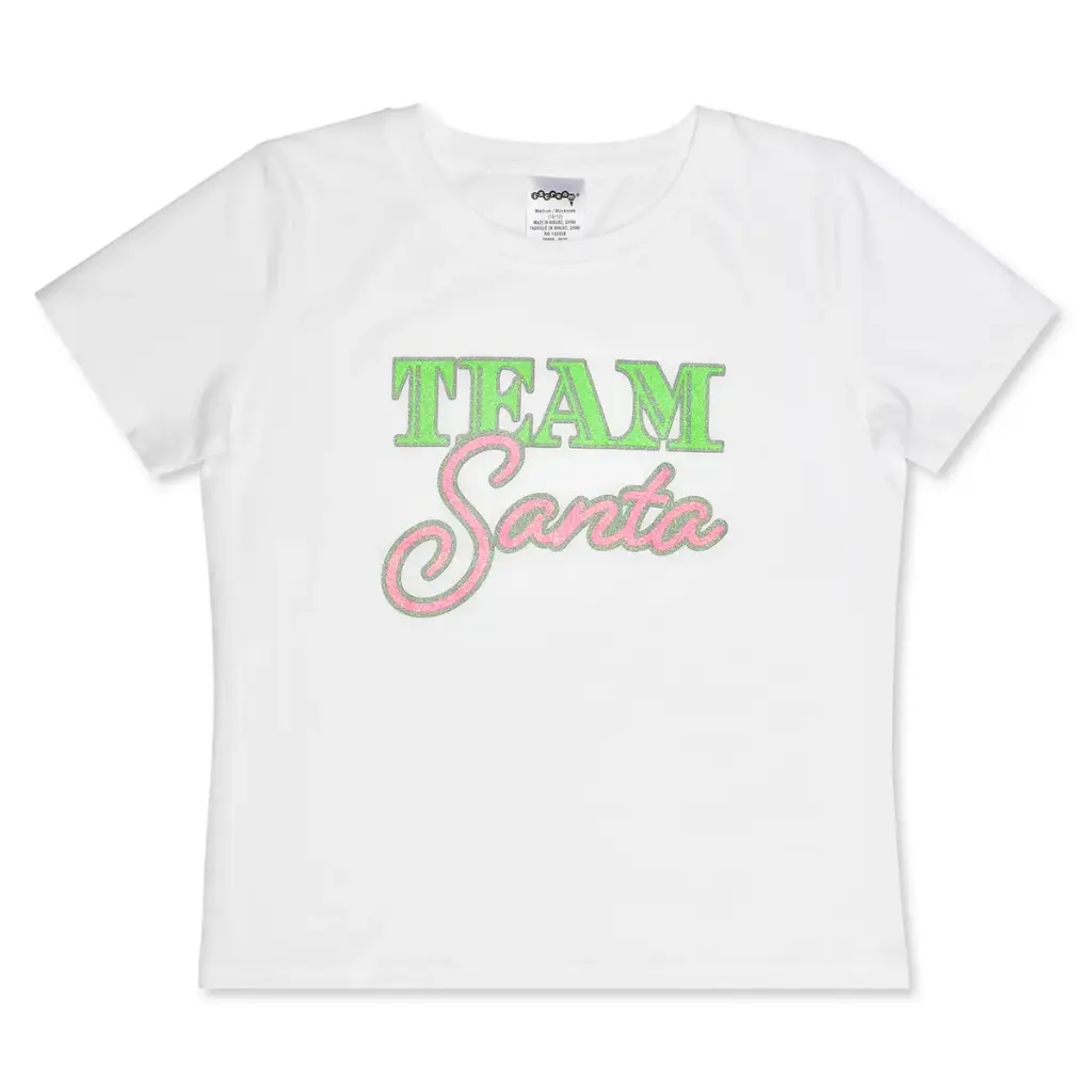 [820-3982S] Team Santa T-Shirt (Youth Small (6-8))