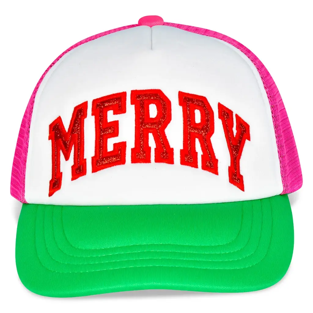 [820-3966] Merry Trucker Hat