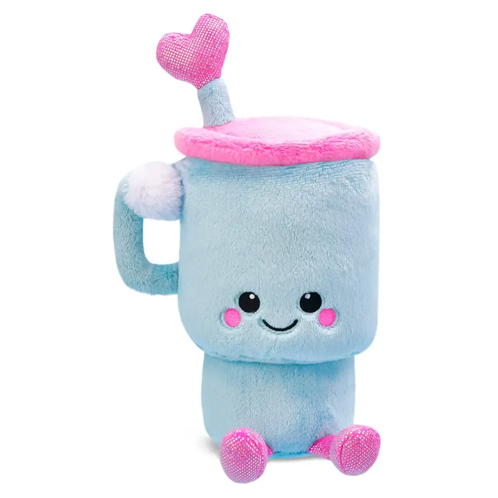 [780-4859] Travel Cup Mini Plush Character