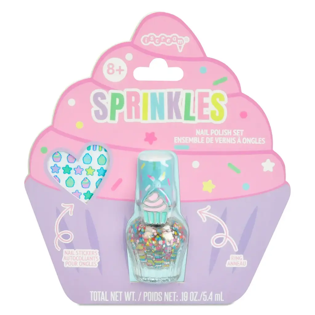 Sprinkles Nail Polish & Ring Set