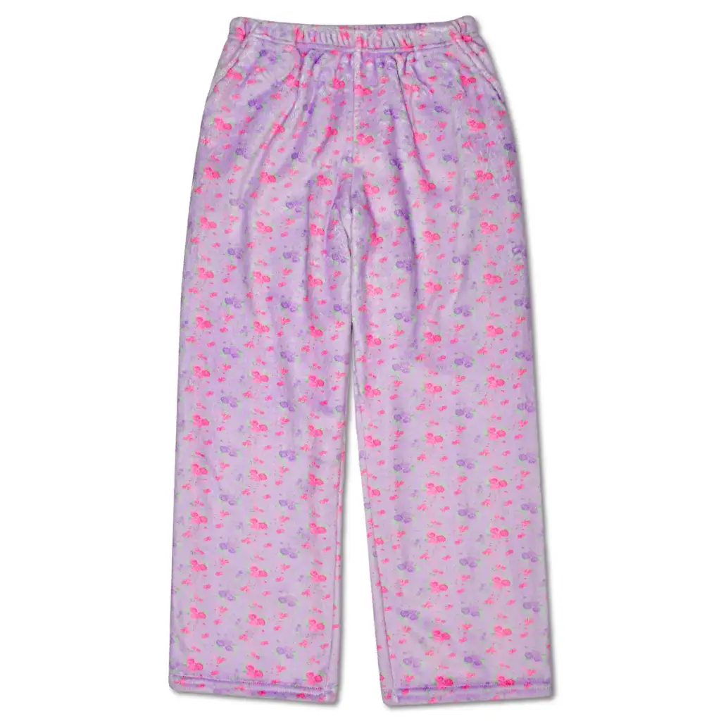 Forever Floral Plush Pants