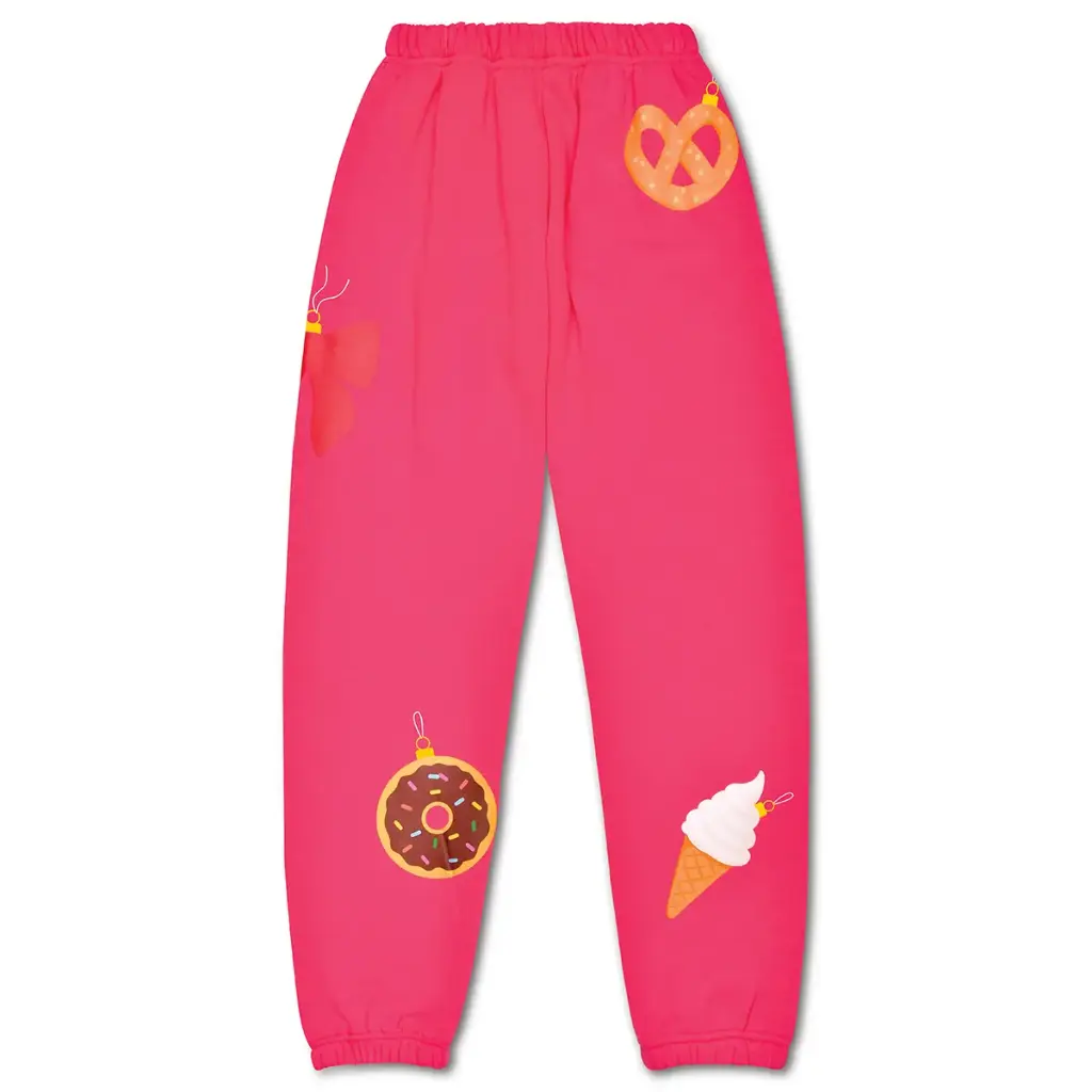 [820-3947S] Ornament Sweatpants (Youth Small (6-8))