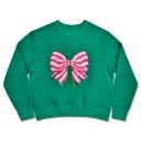 Bow Sequins Sweatshirt