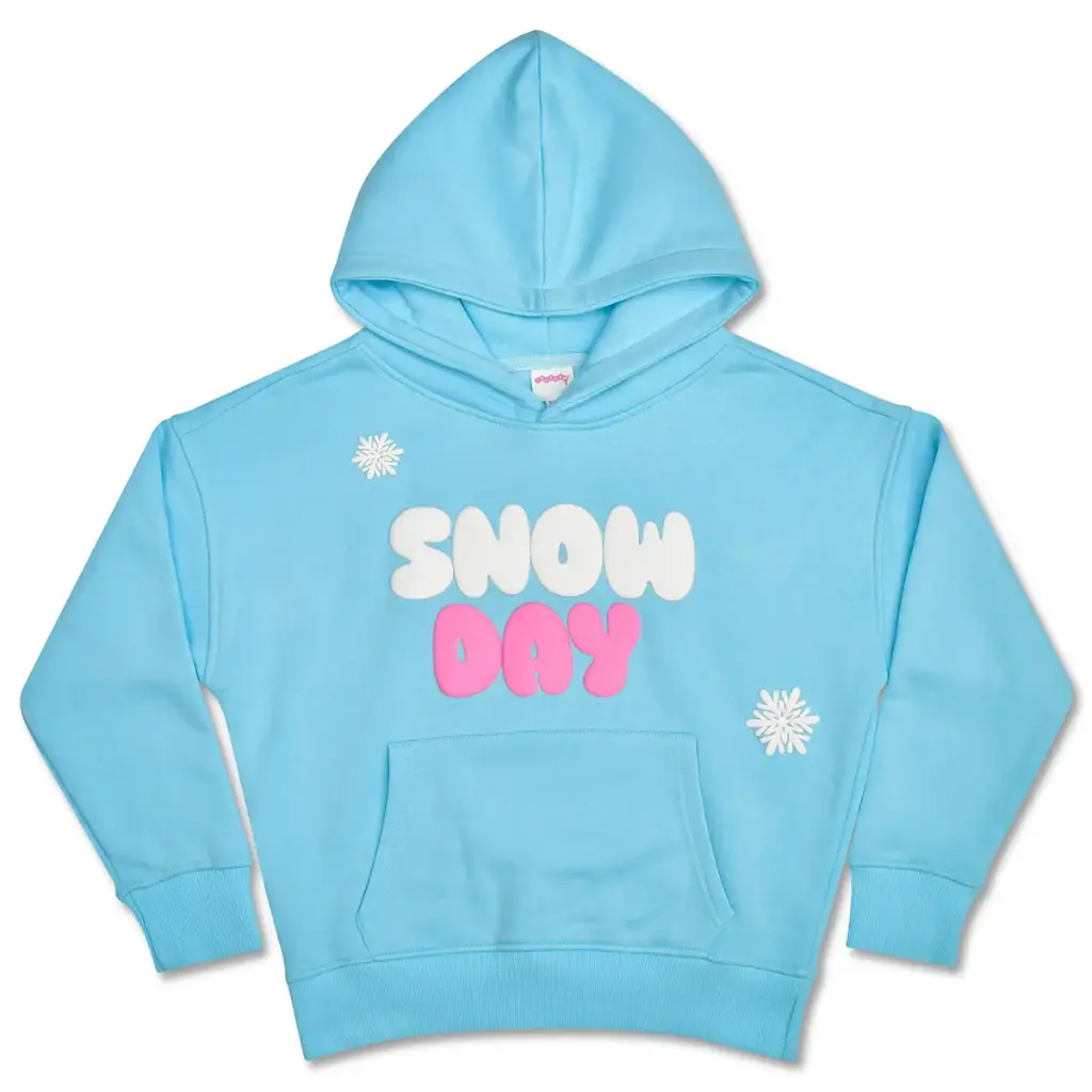 [820-3986S] Snow Day Hoodie Sweatshirt (Youth Small (6-8))